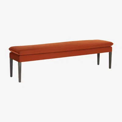 Barker and Stonehouse Fallon Stool 200cm, Orange | Barker & Stonehouse