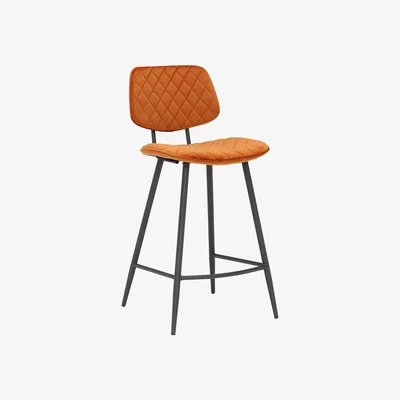 Barker and Stonehouse Archer Barstool, Orange | Barker & Stonehouse