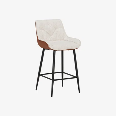 Barker and Stonehouse Darcia Counter Stool, Neutral | Barker & Stonehouse