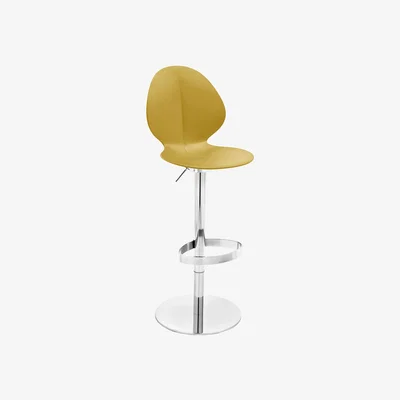 Barker and Stonehouse Calligaris Basil Barstool, Yellow | Calligaris