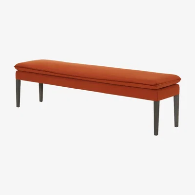 Barker and Stonehouse Fallon Stool 180cm, Orange | Barker & Stonehouse