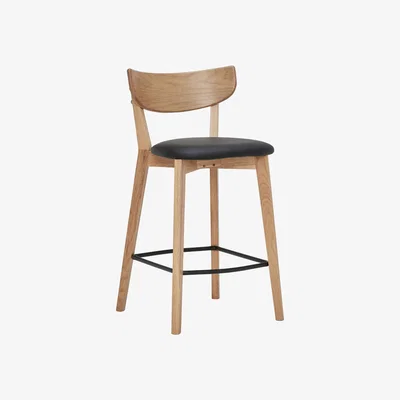 Barker and Stonehouse Jessa Counter Stool, Brown | Barker & Stonehouse
