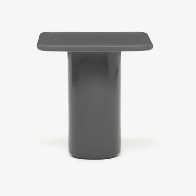 The Conran Shop Tall Mag Square Table in Charcoal