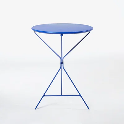 The Conran Shop Exclusive 402 Folding Bistro Table in Blue