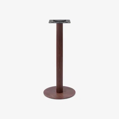 Cult Furniture Rafferty Bar Table Base, Walnut Effect