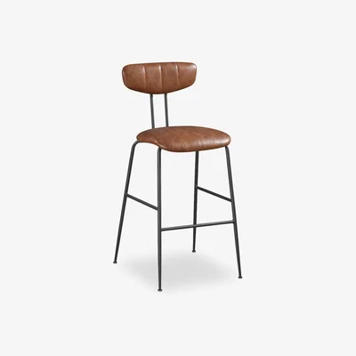 Cult Furniture £30  Off  Darcy Bar Stool, Vintage Tan Size: 75cm Bar Stool