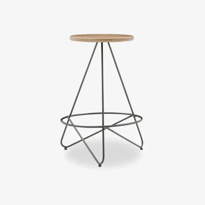 Cult Furniture £30  Off  Finchley Kitchen Stool, Gunmetal