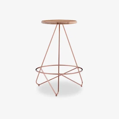 Cult Furniture Finchley Kitchen Stool, Copper