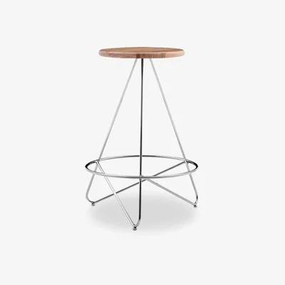 Cult Furniture £40  Off  Finchley Kitchen Stool, Chrome