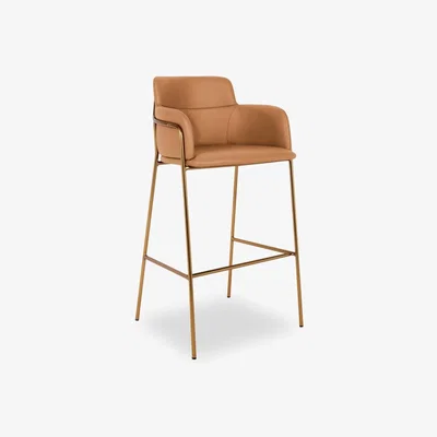 Cult Furniture Harriet Bar Stool, Tan