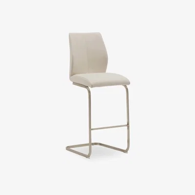 Cult Furniture Iris Bar Stool, Taupe