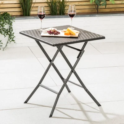 Christow Rattan Effect Bistro Table