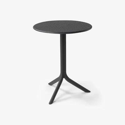 Dunelm Nardi Black Step Bistro Table