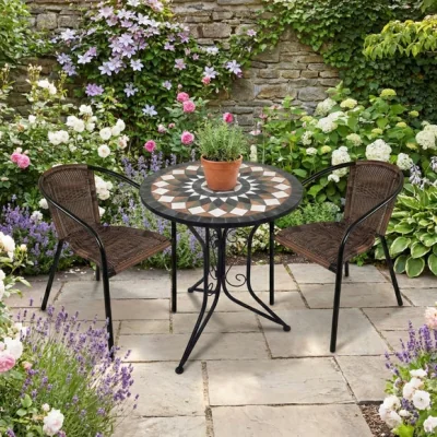 Dunelm Maribelle Bistro Table with 2 Springdale Chairs