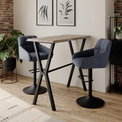 Dunelm Ezra II 2 Seater Bar Table