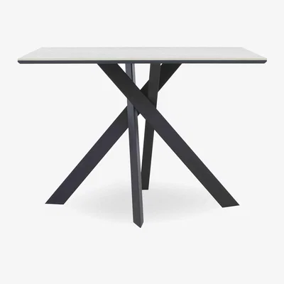 Furniture Village Warrior Crystal White Bar Table