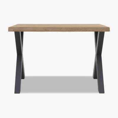 Furniture Village Bodahl - Hades Straight Edge Bar Table with X Shaped Legs - 160-cm