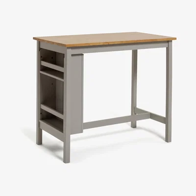Habitat Habitat Chicago Storage Bar Table - Grey