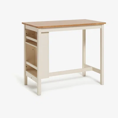 Habitat Habitat Chicago Storage Bar Table - Oak Cream