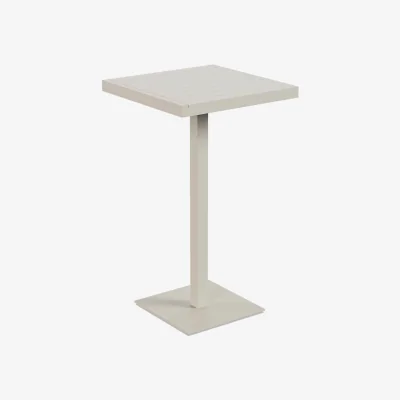 Heal's Case Eos Outdoor Square Bar Table Pebble Grey