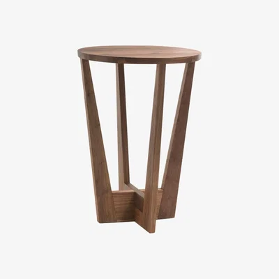 Heal's Riva 1920 Parla Large Bar Table Walnut - Heal's UK Furniture