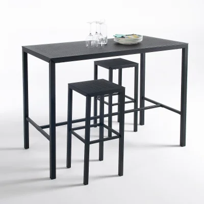 La Redoute Choe Perforated Metal High Bar Table