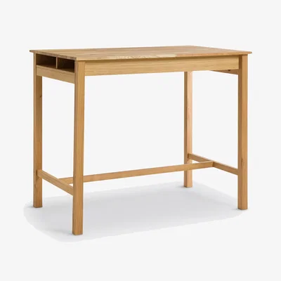 La Redoute Adelita Oak High Bar Table (Seats 4)