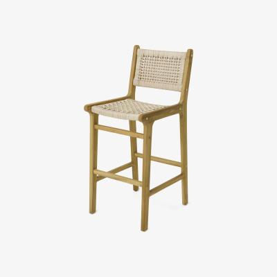 Made.com Modica Bar Stool, Rattan & Natural