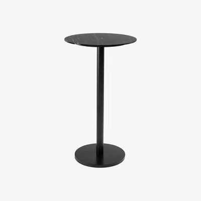 My Furniture Parker Black Marble Bar Table