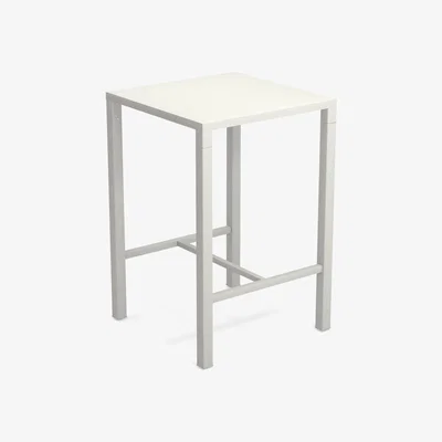 Made in Design Nova High table - / 70 x 70 cm x H 105 cm - Steel by Emu White