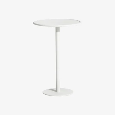 Made in Design Week-End High table - / Ø 70 x H 105 cm by Petite Friture White