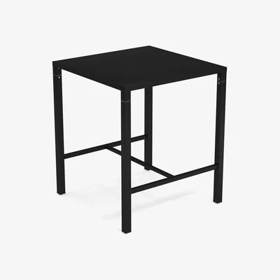 Made in Design Nova High table - / 90 x 90 cm x H 105 cm - Steel by Emu Black
