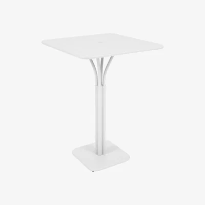 Made in Design Luxembourg High table - 80 x 80 x H 105 cm by Fermob White