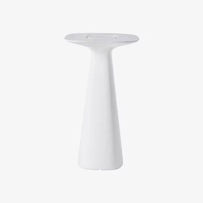 Made in Design Amélie Up High table - / 61 x 61 x H 110 cm by Slide White