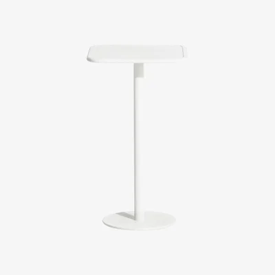 Made in Design Week-End High table - / 60 x 60 cm x H 105 cm by Petite Friture White