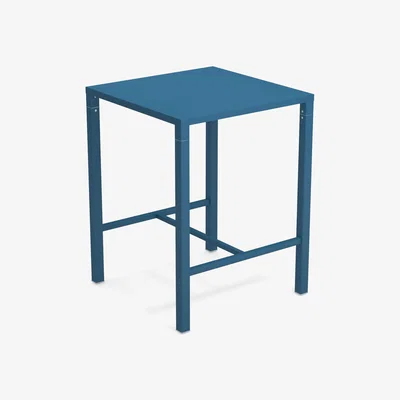 Made in Design Nova High table - / 80 x 80 cm x H 105 cm - Steel by Emu Blue