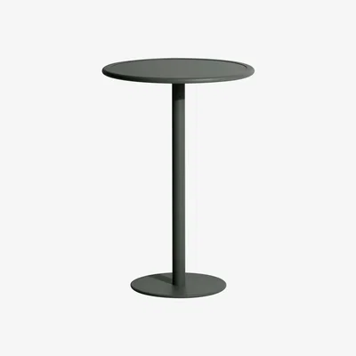 Made in Design Week-End High table - / Ø 70 x H 105 cm by Petite Friture Green