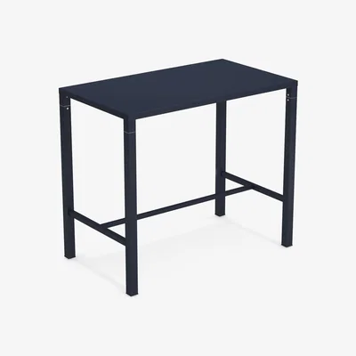 Made in Design Nova High table - / 120 x 70 cm x H 105 cm - Steel by Emu Blue