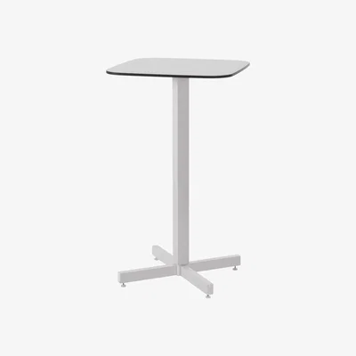 Made in Design Shine High table by Emu White