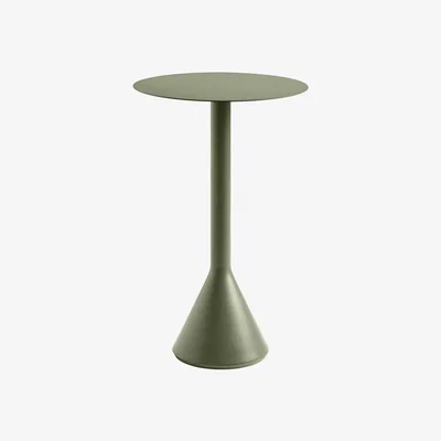 Made in Design Palissade Cone High table - / Ø 60 x H 105 cm - Steel by Hay Green
