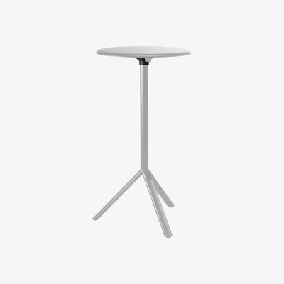 Made in Design Miura High table by Plank White