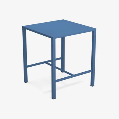 Made in Design Nova High table - / 90 x 90 cm x H 105 cm - Steel by Emu Blue