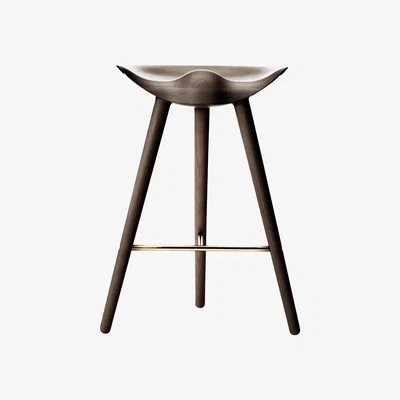 Nordic Nest By Lassen ML42 barstool 69 cm Brown oiled oak-steel