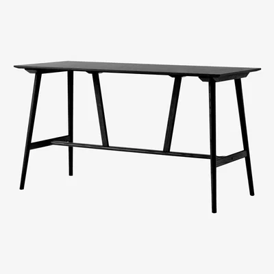 Nordic Nest &Tradition In Between SK28 Bar Table 190x80x105 cm Black laquered oak