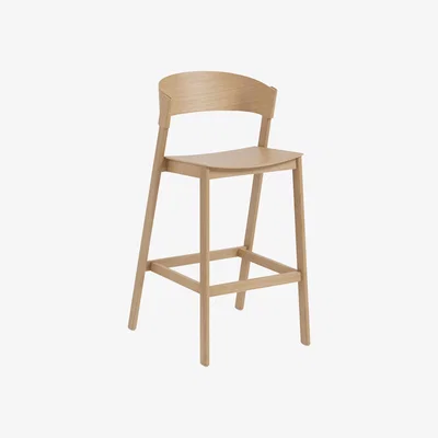 Nordic Nest Muuto Cover bar stool Oak