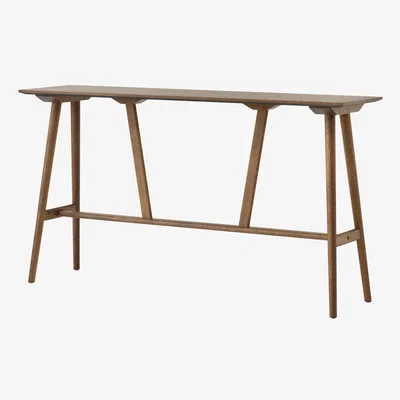 Nordic Nest &Tradition In Between SK27 Bar Table 190x50x105 cm Smoked lacquered oak