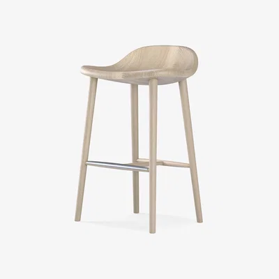 Nordic Nest Stolab Miss Holly bar stool Oak light matte lacquered