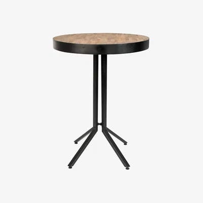 Olivia's Olivia's Nordic Living Collection - Mikkel Round Bar Table in Natural