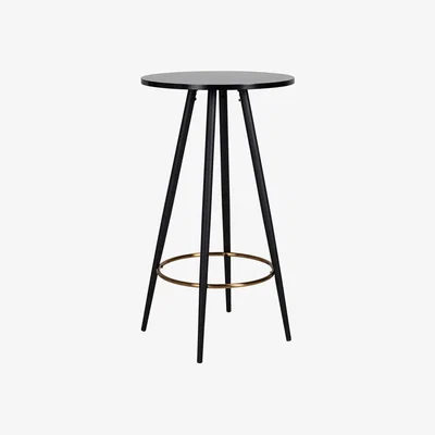 Olivia's Richmond Lando Black Bar Table