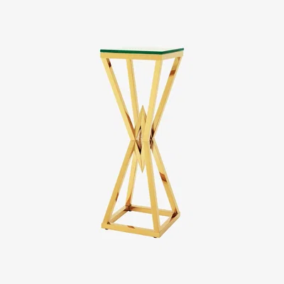 Olivia's Eichholtz Connor Column Gold Finish